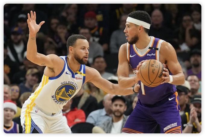 杜兰特21+10库里带伤复出23+7 布克27分太阳送勇士四连败