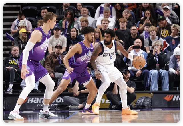 欧文30+6+9凯斯勒18+10 格兰姆斯24分独行侠击败爵士