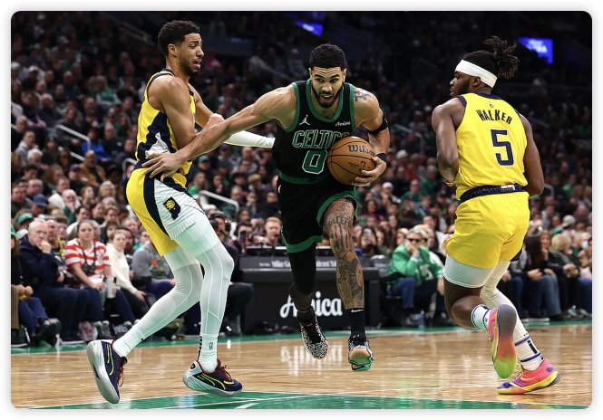 布朗44分塔图姆22+13 凯尔特人37分狂胜步行者