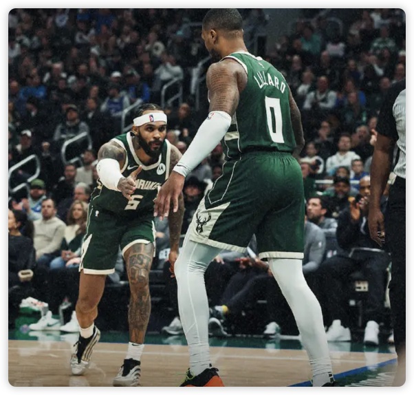 利拉德29+11+9字母哥25+12 雄鹿大胜热火