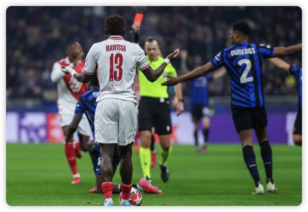 劳塔罗戴帽图拉姆造点+造红 国米3-0摩纳哥进16强