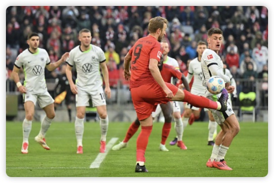 凯恩双响拜仁连丢3球 4-3险胜基尔迎联赛6连胜 