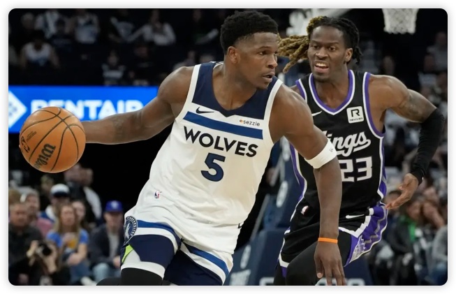 德罗赞33+5+7爱德华兹21分 国王力克森林狼 