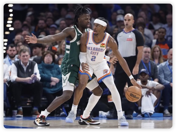 亚历山大34+6字母哥缺阵 雷霆送雄鹿4连败