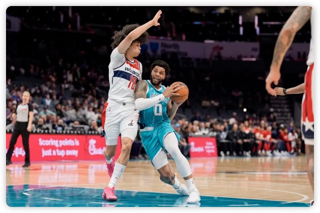 布里奇斯24+10+10库利巴利26+5 奇才送黄蜂5连败