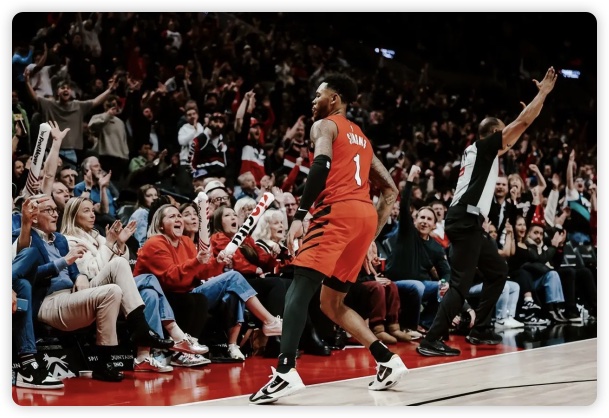 西蒙斯30+6德罗赞拉文22分 开拓者胜国王豪取6连胜 