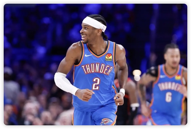 杰伦威27+5 鸭梨25+6 切特复出4+5+4帽 雷霆轻取猛龙迎4连胜