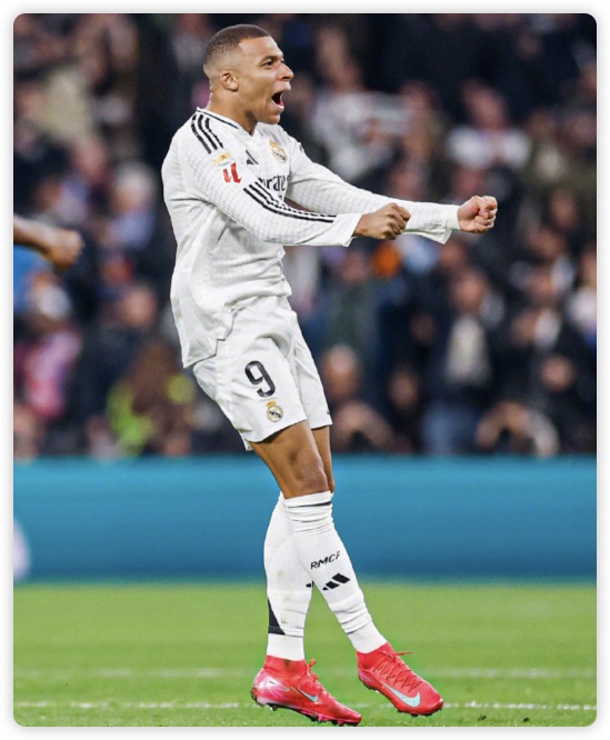 琼阿梅尼送点姆巴佩破门 皇马1-1马竞以1分领跑