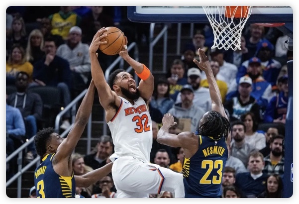 唐斯爆砍40+12哈利16分 哈特30+10尼克斯轻取步行者 