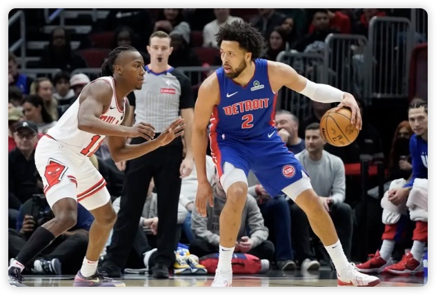 坎宁安20+7比斯利24分 活塞狂胜公牛取3连胜