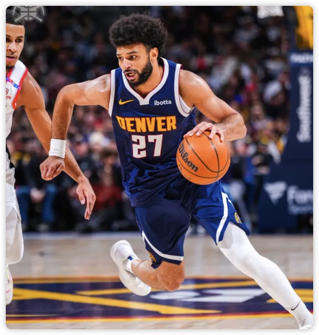 穆雷爆砍55分约老师三双 掘金胜开拓者豪取8连胜 