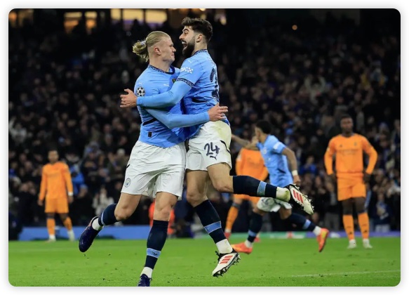 哈兰德2球姆巴佩破门 贝林92分钟绝杀曼城2-3皇马 