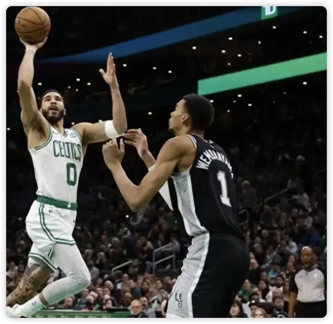 塔图姆32+14文班17分 波神29分凯尔特人轻取马刺 