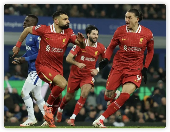 利物浦2-2遭埃弗顿绝平 赛后爆发冲突四人染红