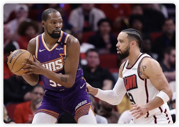 格林22+5杜兰特空砍37分 布克缺阵火箭送太阳3连败