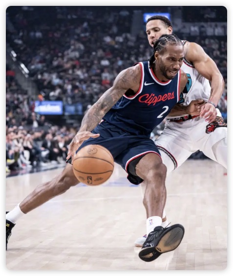 伦纳德25+5贝恩23+6 哈登18+10快船力克灰熊