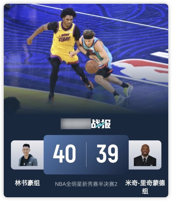 麦戈文斯三分绝杀 阿门11分 林书豪组险胜里奇蒙德组