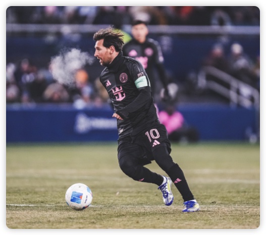 梅西制胜！迈阿密1-0堪萨斯城占先机 梅西零下14℃收获新赛季首球