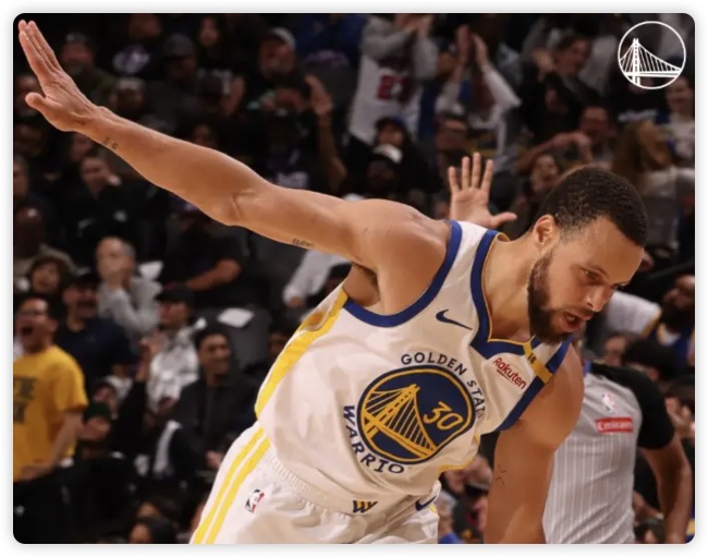 勇士4人20+结束对国王5连败!库里20+6 德罗赞空砍34分