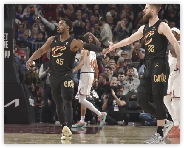 米切尔27+5布伦森26分 骑士36分大胜尼克斯取6连胜 