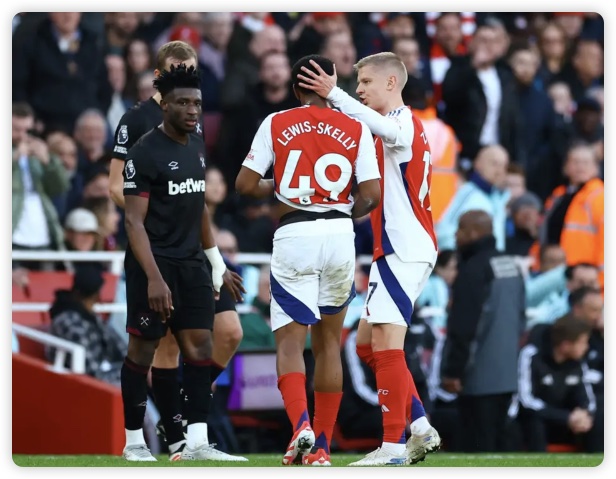 鲍文破门斯凯利染红 阿森纳0-1西汉姆落后榜首8分