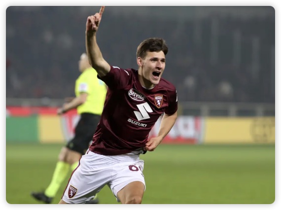 迈尼昂失误普利希奇丢点 米兰1-2都灵近4场1胜 