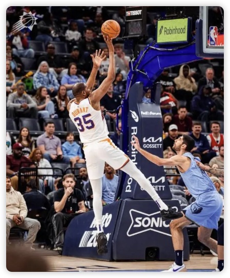 莫兰特29+8KD26分 太阳三巨头均20+加时负灰熊 