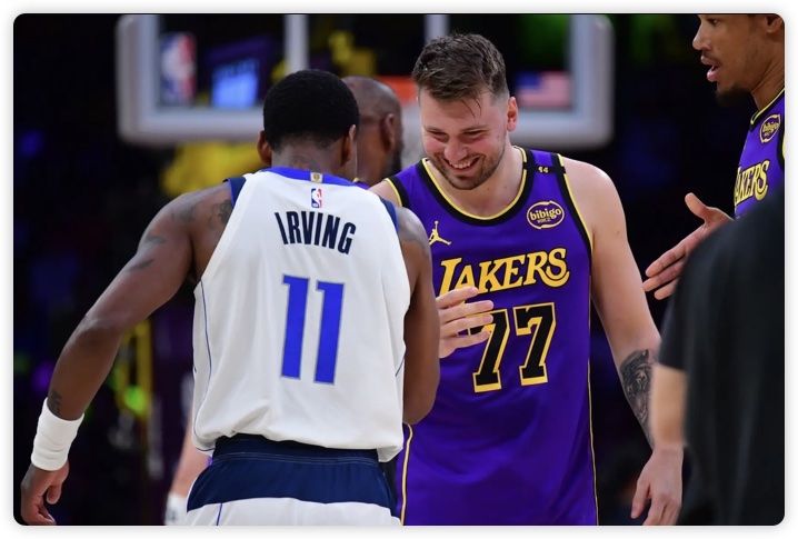 詹姆斯末节16分 东契奇19+15+12 欧文35+7 湖人击退独行侠