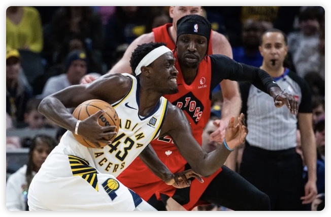 哈利伯顿33+11 特纳18+10 奎克利18+6 步行者轻取猛龙