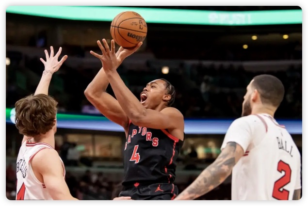 怀特24分巴恩斯24+8+6 吉迪19+8+12公牛加时击败猛龙 