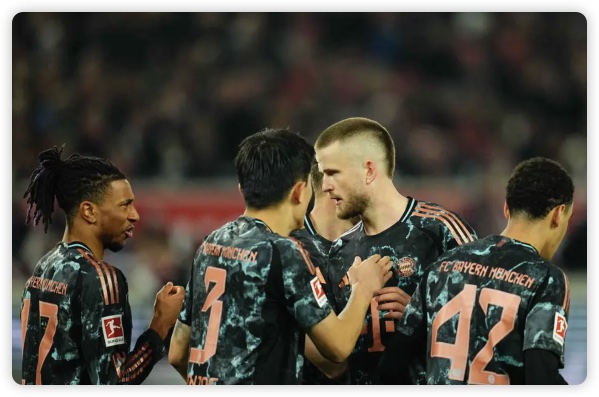 奥利塞破门科曼建功 拜仁3-1斯图加特11分领跑 