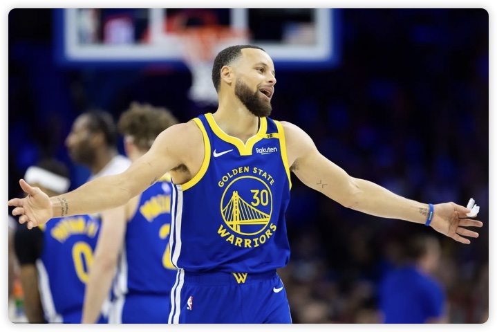 格莱姆斯44+6 库里29+13 JB缺阵 76人止9连败&终结勇士5连胜