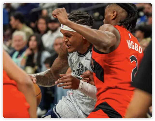 奎克利24分小瓦格纳25分 魔术不敌猛龙遭3连败 