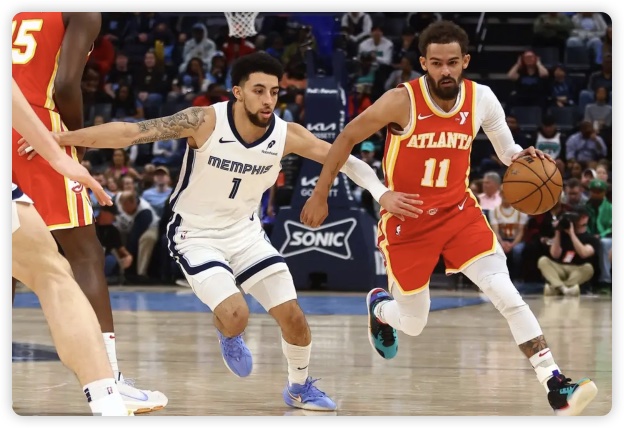 里萨谢27分贝恩35+10+10 吹杨两双老鹰险胜灰熊 