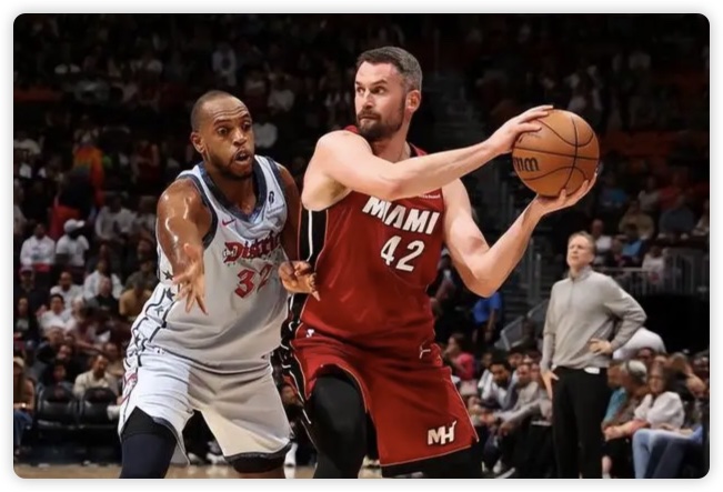 阿德巴约19+15希罗16分 热火5人得分上双轻取奇才 