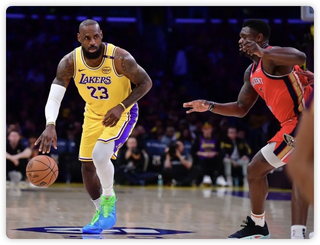 詹姆斯5万分里程碑 东契奇30+15湖人胜鹈鹕豪取7连胜 