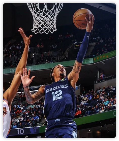 亚历山大41+8莫兰特24+6 JJJ缺战雷霆送灰熊4连败