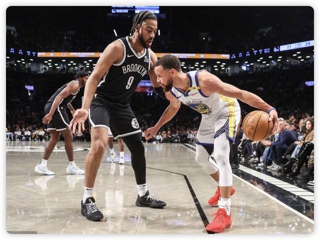 库里对阵篮网新高40分 巴特勒25+6 勇士22分逆转送篮网6连败