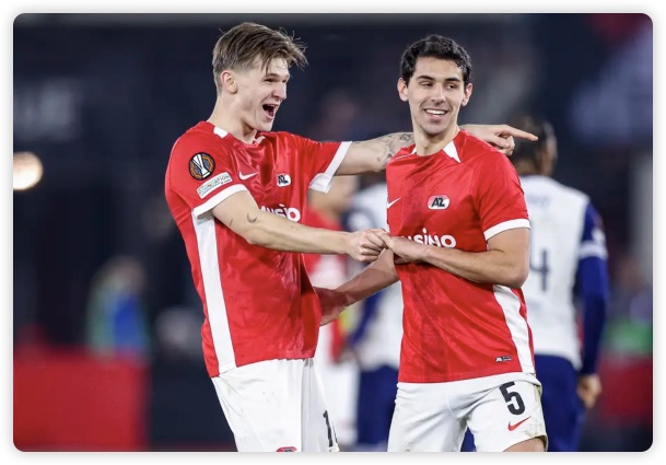 贝里瓦尔乌龙 热刺全场1射正0-1不敌阿尔克马尔 