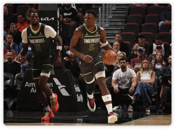 华子13+13+6 阿德巴约29+13 森林狼7人上双胜热火迎4连胜