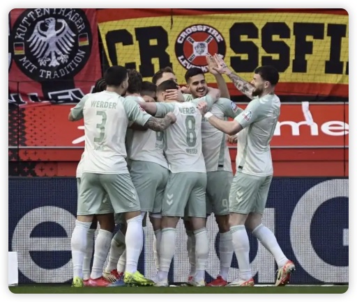 勒沃库森0-2不莱梅，维尔茨替补伤退，施密德、恩金马建功