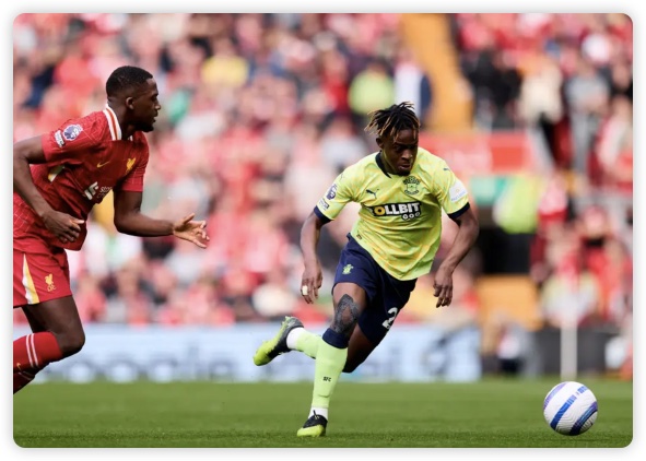 努涅斯破门萨拉赫两球 利物浦3-1南安普顿16分领跑