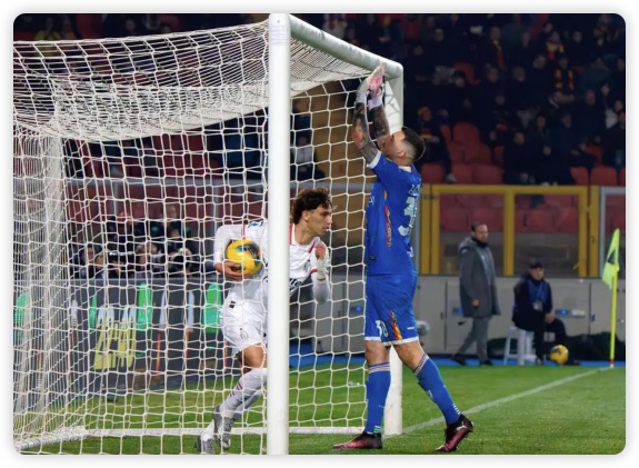 普利西奇梅开二度 米兰3-2莱切结束联赛三连败 