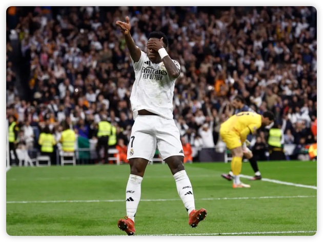 姆巴佩建功维尼修斯进球 皇家马德里2-1巴列卡诺 