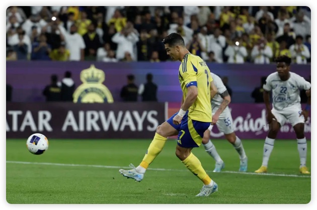 C罗点射杜兰双响 利雅得胜利总分3-0晋级八强 