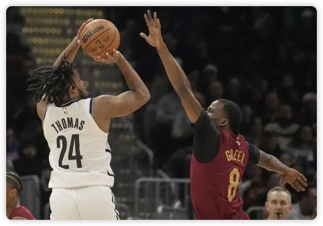 加兰30+8 双塔44分 米切尔缺阵 骑士18分逆转篮网豪取15连胜