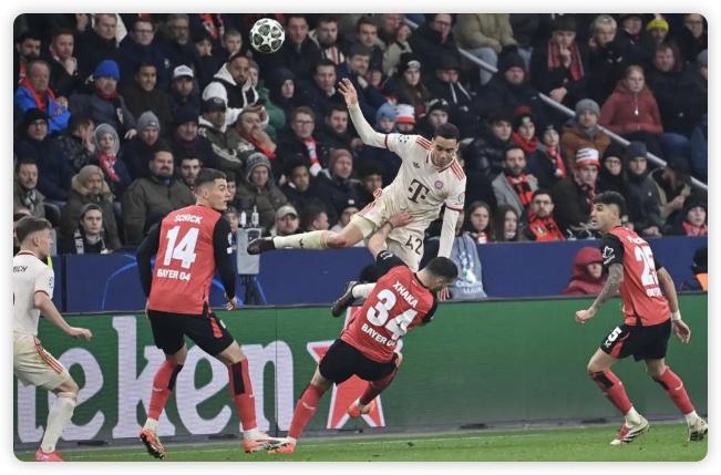 凯恩传射阿方索建功 拜仁2-0勒沃库森总分5-0进8强 