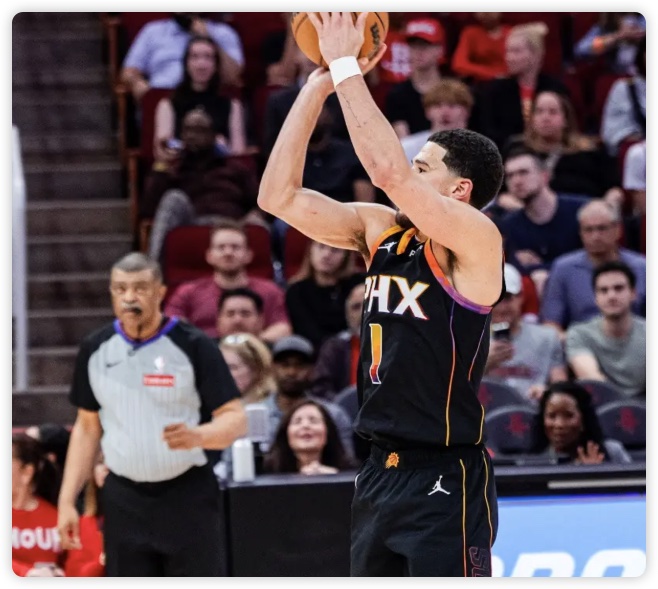 杰伦-格林29+7 申京20+7 三巨头空砍 火箭射落太阳迎4连胜！