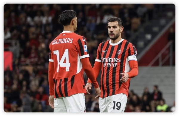 赖因德斯传射阿里染红 米兰2-1科莫迎联赛2连胜 