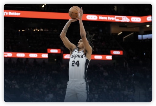 瓦塞尔22分 凯尔登19分 麦科勒姆26+7+9 马刺7人上双擒鹈鹕